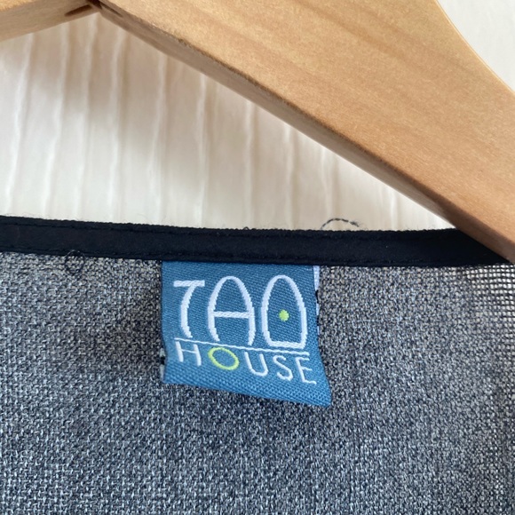 Cocoon Tao House Art to wear Lagenlook kimono M - Picture 5 of 8